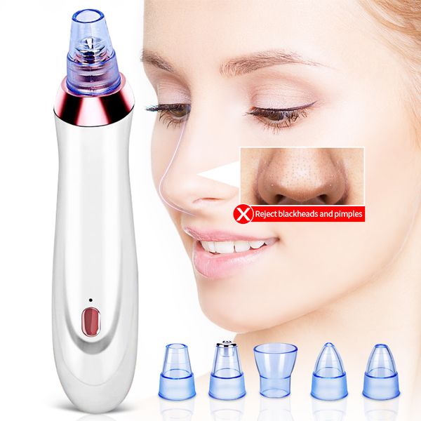 

rechargeable beauty instrument vacuum suction blackhead remover facial pore cleaner blackhead acne comedo extractorspa machine