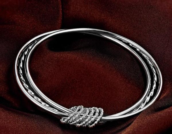 

ancient inheritance s999 sterling silver bracelet ladies web celebrity fashion silver bracelet bracelet accessories wholesale lettering, Golden;silver