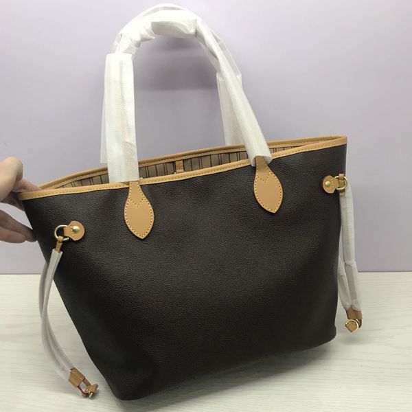 

2019 women leather handbags female mother package bag hand mother bill of lading shoulder bag women bag+small bag totes n51106 m40157