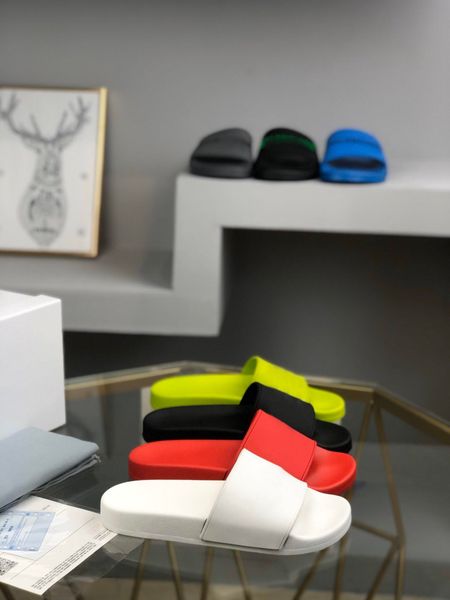 

оптовая pool mens женщин главная обувь мужчин тапочки сандалии тройной черный белый дом трусы мужчины повседневная пляж летний открытый разм, Black