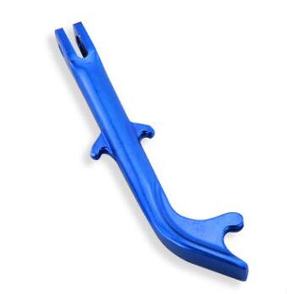 

25см длина алюминиевый сплав мотоцикла для ног kickstand side стенд сторонник синий
