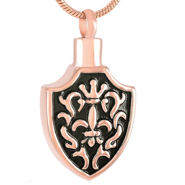 

ijd9332 stainless steel cremation rose gold always in my heart heart shape pattern keepsake necklace for ashes urn pendant jewelry, Silver