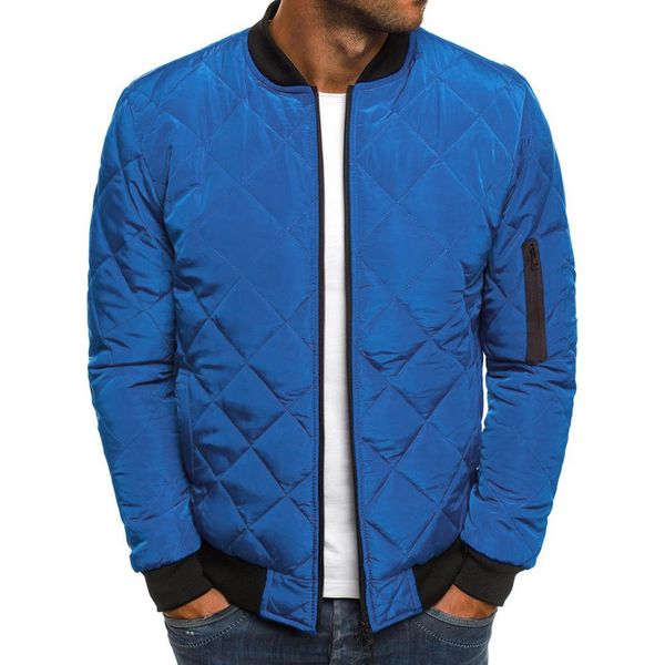 

new men's autumn winter thick cotton parkas casual mens solid long sleeve jackets coat outwear mens fasihion winter parkas z1007, Black