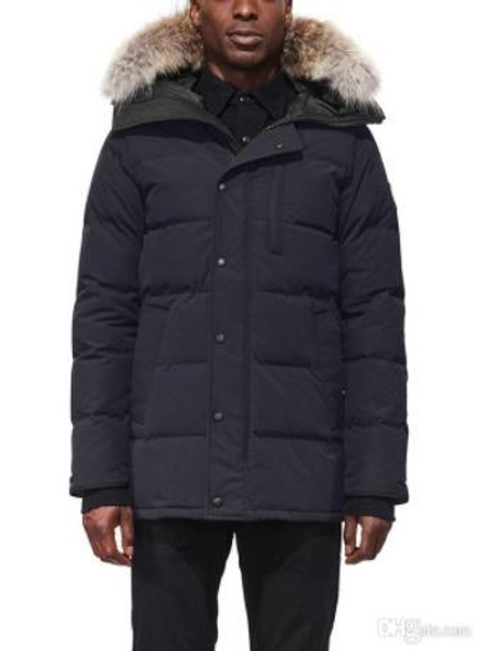 

20ss канада гусь мужчины зима вниз ветровки hoodie black navy серый пиджак пальто зимы parka fur продажа с бесплатной доставкой outlet0d4a #, Black;red