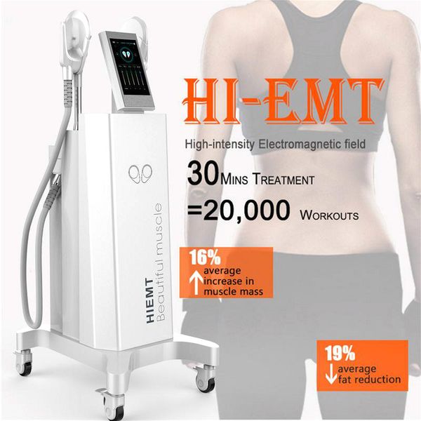 

hifem technology muscle building fat burning body slimming emsculpt machine for breaks down fat toned abs dhl ing