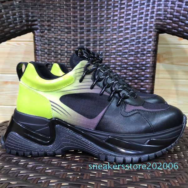 

new arrival 2019 run away pulse sneakers mens luxury designer womens fashion running casual shoes outdoor rivoli trainer sneaker boot s06, Black
