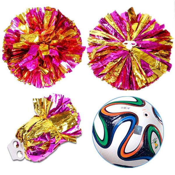 

cheerleading 1pcs pom poms cheerleader pompoms for football basketball match pompon
