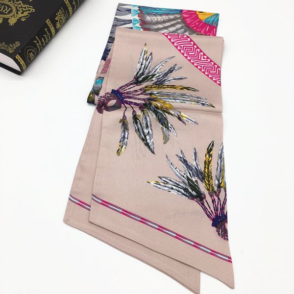 

Brand new design pirnt flowers yellow color high quality 100% silk size: 190cm-21cm scaves for women