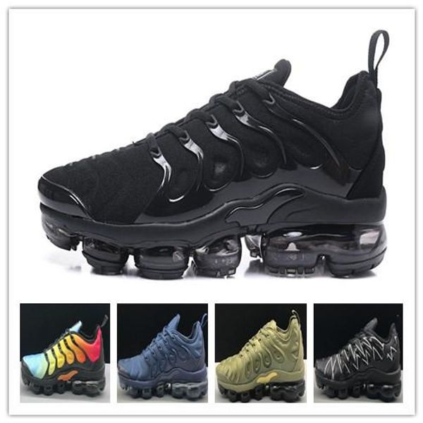

Tn hoe plu de igner hoe neaker cla ic air cu hion luxury brand black white men hoe ca ual trainer walking hiking jogging outdoor