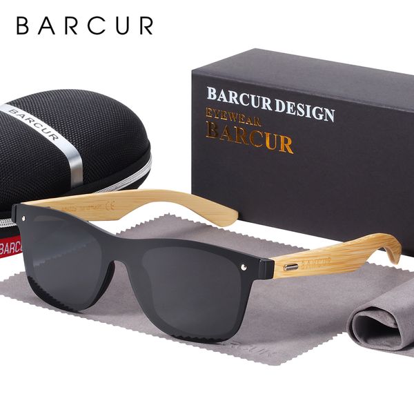 

barcur natural oversize real bamboo sunglasses for men women sun glasses polarized 100% uv400 masculino feminino, White;black