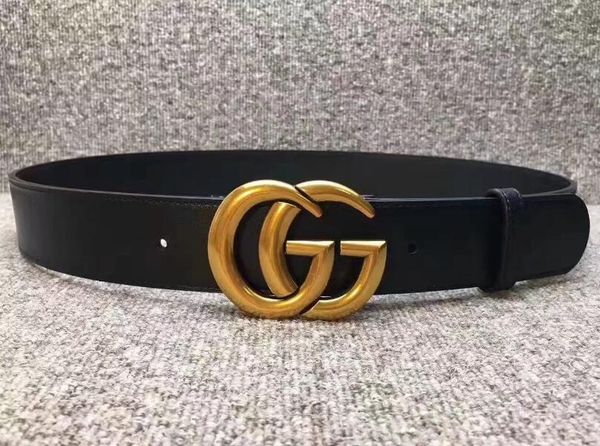 

2019 new Mens womens belt Genuine leather Business belts Pure color belt Letter pattern buckle belt for gift top seller 1283