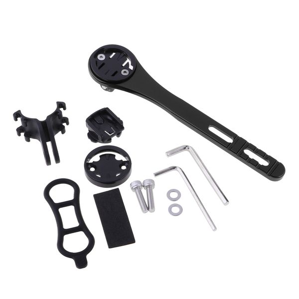 

bike bicycle computer mount handlebar gps holder & adapter for sports camera