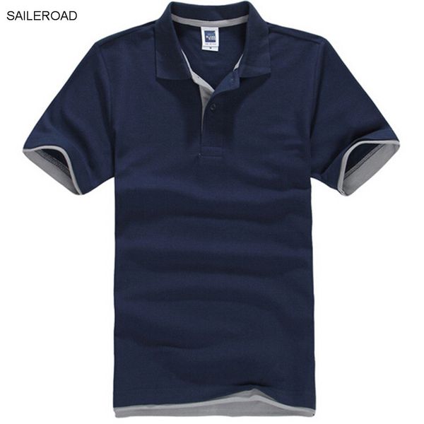 

New Plus Size Brand Men 'S Polo Shirt Men Cotton Short Sleeve Shirt Classic Jerseys Men Tops Casual Stand Collar Male Designer Polo