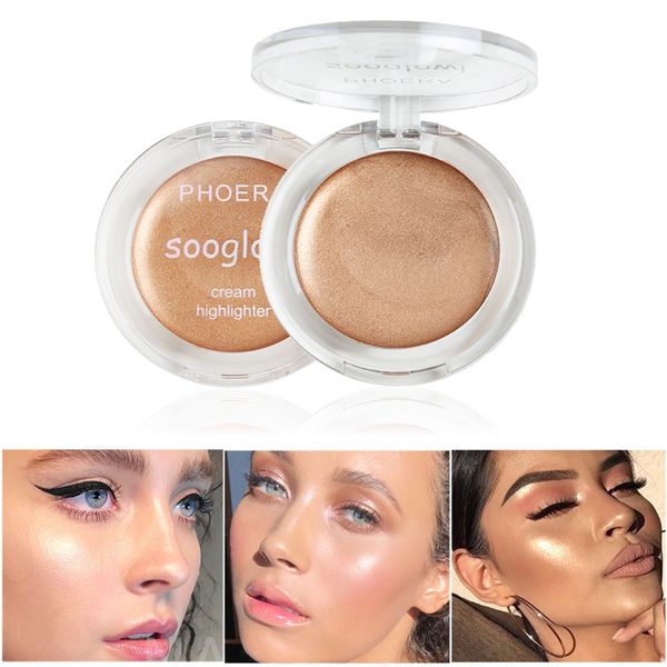 

8 colors new shimmer bronzer cream brighten countour basic highlighters bronzers palette facial highlight makeup beauty