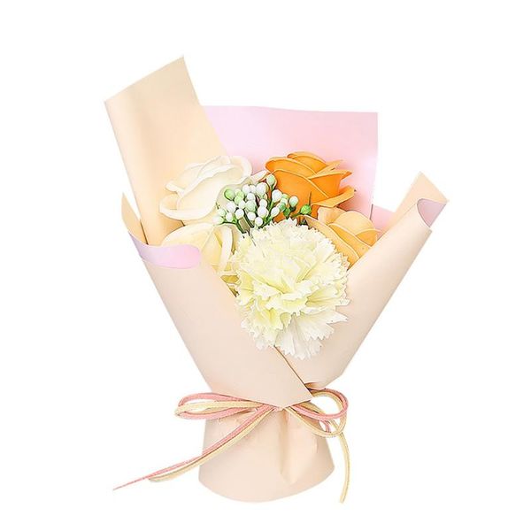

valentine's day diy soap flower gift rose box bouquet wedding home festival gift#t2