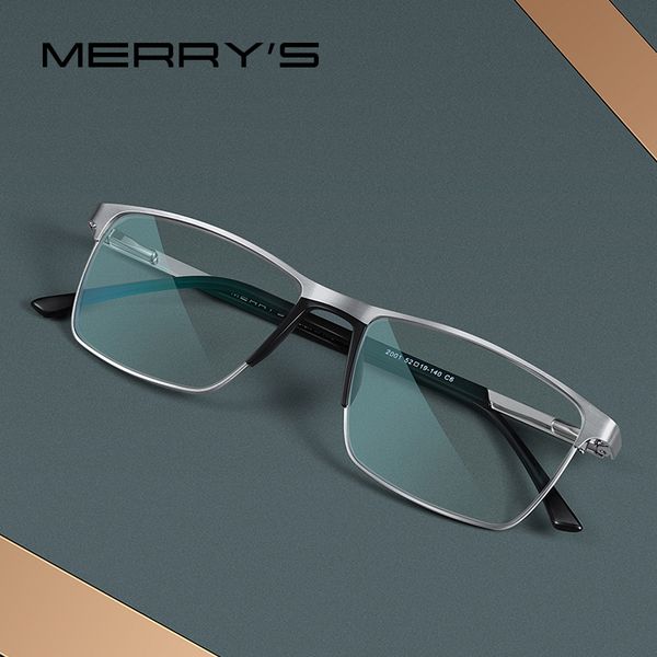 

merrys design men anti blue ray light blocking glasses blue light glasses for computer titanium alloy, White;black