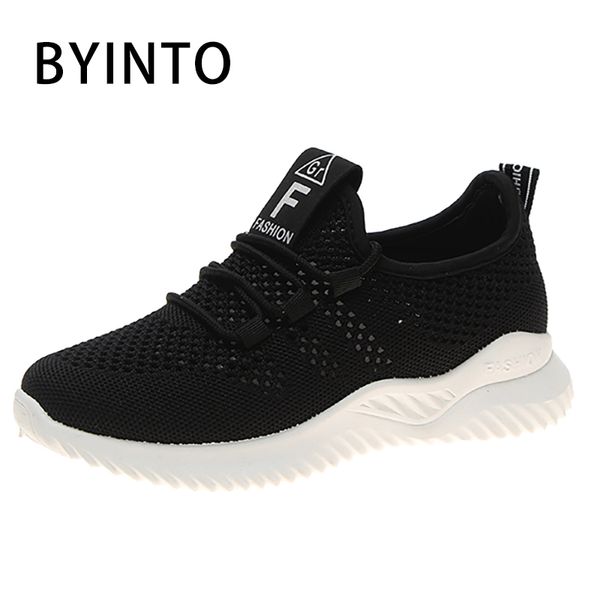 

basket femme 2020 summer women sport tennis shoes breathable hollow knit fabric sock sneakers gym female footwear tenis feminino