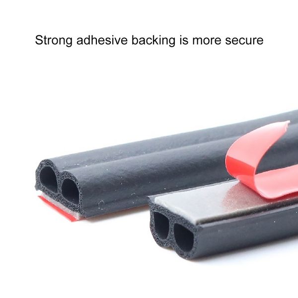 

8 meter b type sealing strips universal car door seal noise insulation windproof rubber sealing strips car door maintenance