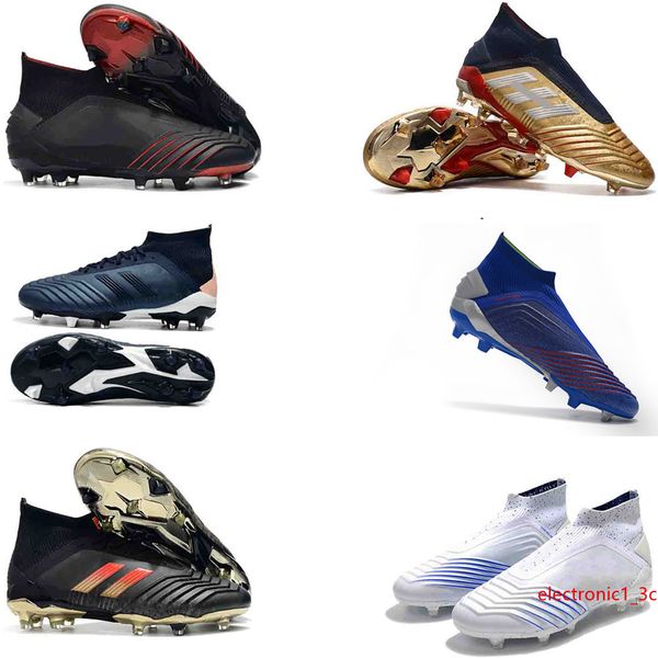 

25th laceless predator 19 fg x pogba virtuso kids soccer shoes archetic high chuteiras de futebol football cleats boots