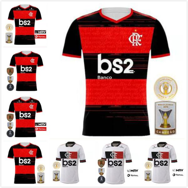 

2020 cr flamengo soccer jerseys 20 21 flemish barbosa diego bruno henrique flamenco gabriel b de arrascaet football uniforms, Black;yellow