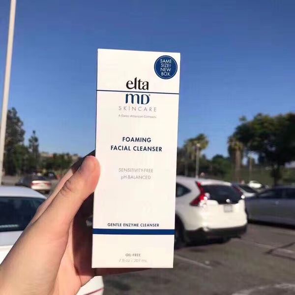 

elta md foaming facial cleanser skincare senstivity-ph-balanced oil amino acid facial cleanser foam cleanser moisture 207ml