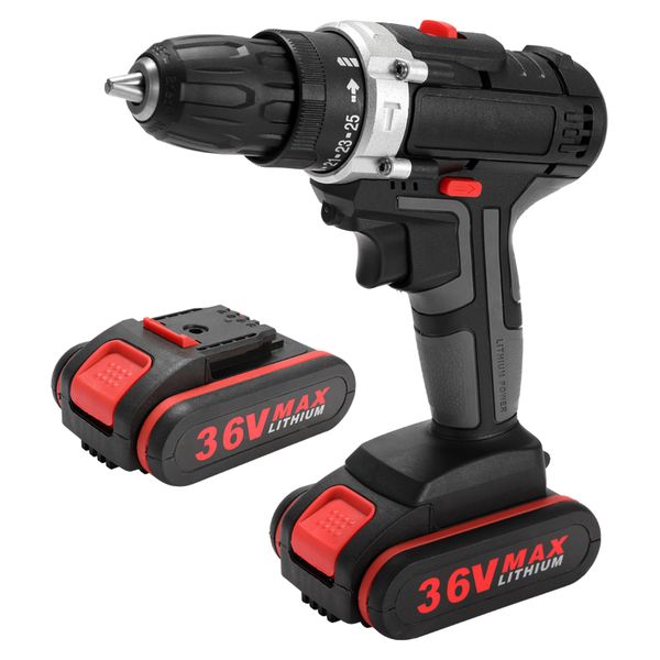 

36v multifunctional electric screwdriver cordless drill high-power rechargeable hand drills home diy electric power tool