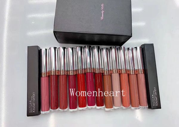 

New high quality makeup co metic matte lip glo 12 fa hion color 1 et hipping dhl