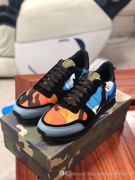 

genuine leather open shoes fashions luxury designer shoes mens women run away sneaker calf leather casual shoes fashion trainers xg190727, Black