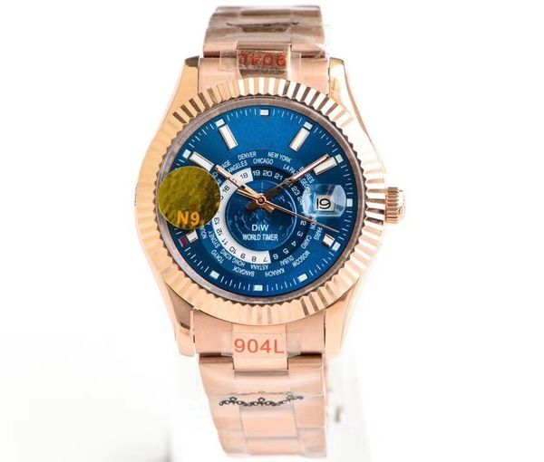 

2019 n9 водонепроницаемой роскошь мужской часы роскошных часы montre de luxe orologio ди lusso бриллиантовый часы, Slivery;brown