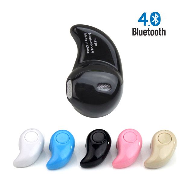 

S530 mini head et bluetooth earphone for iphone am ung with mic invi ible wirele earpiece mu ic hand for xiaomi huawei