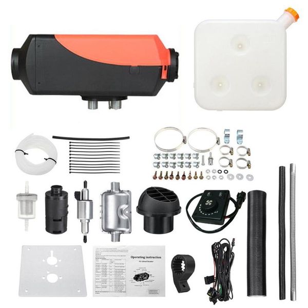 

12v 5kw/3kw/8kw new parking diesel air heater car heater with lcd switch remote control single hole