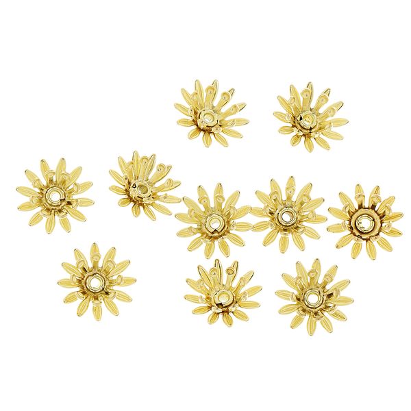 

100шт цветы из бисера caps бисерных украшений частей