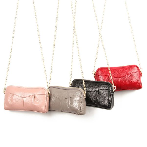 

leather handbags chain bag shell bag 2020 new women's leather clutch shoulder messenger luxury handbags women bags designer
