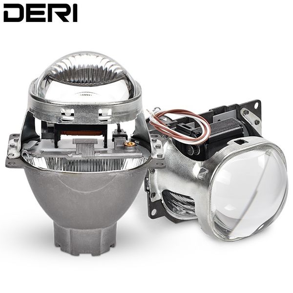 

3.0 inch h7 q5 bi xenon hid projector lens metal holder for h7 xenon bulbs kit car headlight lenses styling refit accessories