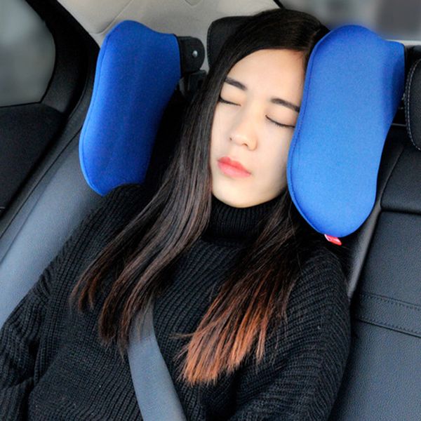 

adjustable baby sleep car seat headrest neck pillow for travel memory foam car interior supplies