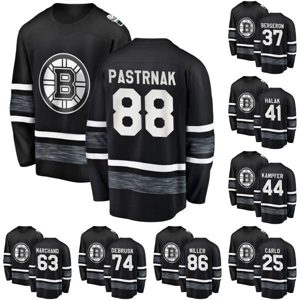 

Men 2019 All-Star Game Jersey Noel Acciari 88 David Pastrnak 63 Brad Marchand 41 Jaroslav Halak 17 Ryan Donato Hockey Jerseys