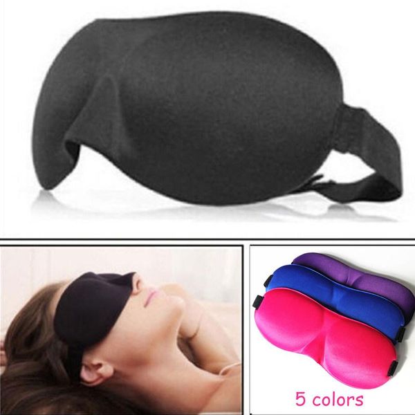 

1pcs 3d sleep mask natural sleeping eye mask eyeshade cover shade eye patch women men soft portable blindfold travel eyepatch