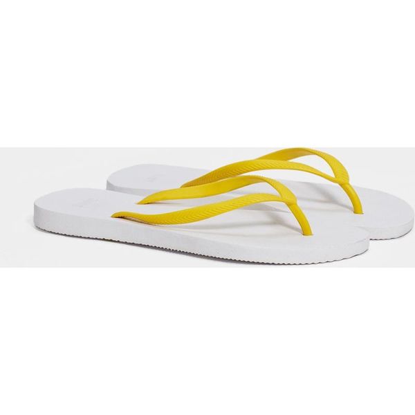 

blue women 's white flip flops blue, Black