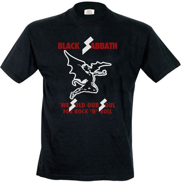 

black sabbath - sold our soul t-shirt homme man - taille size xxl rock off, White;black