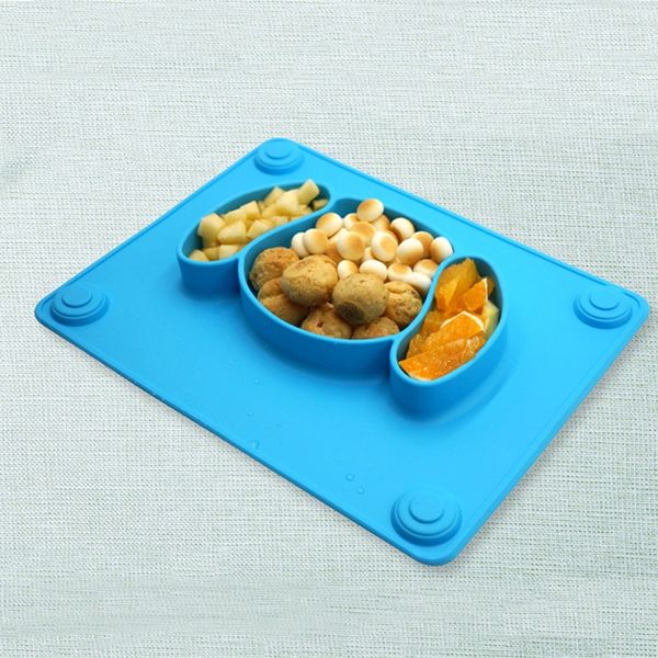 

baby plate tableware children food feeding container placemat baby dishes infant feeding silicone suction bowl for kids