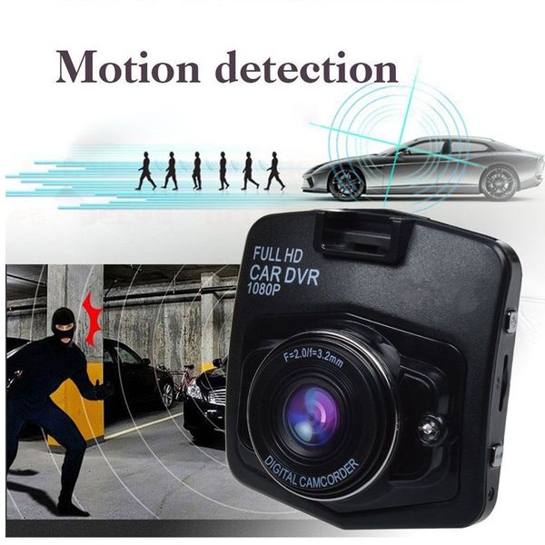 

mini 2.4 inch lcd display full hd 1080p parking recorder car dvr camera 170 degree wide angle dash cam video g-sensor