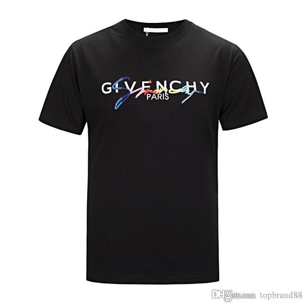 

мужская одежда летние мужские футболки kith мода letters printed tee прохладный коротким рукавом экипаж шеи тройники человек женщины белый ч, White;black