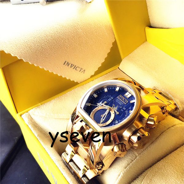

Invicta zeu dateju t gold men watch 52mm tainle teel watche men 2813 wi movement luxury pre ident de inger men watch