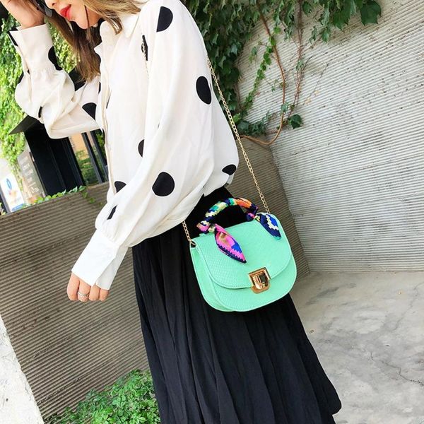

fashion shoulder bags 2020 fashion summer new trend leather pure color messenger bag wild hand bag simple shoulder pouch mg5