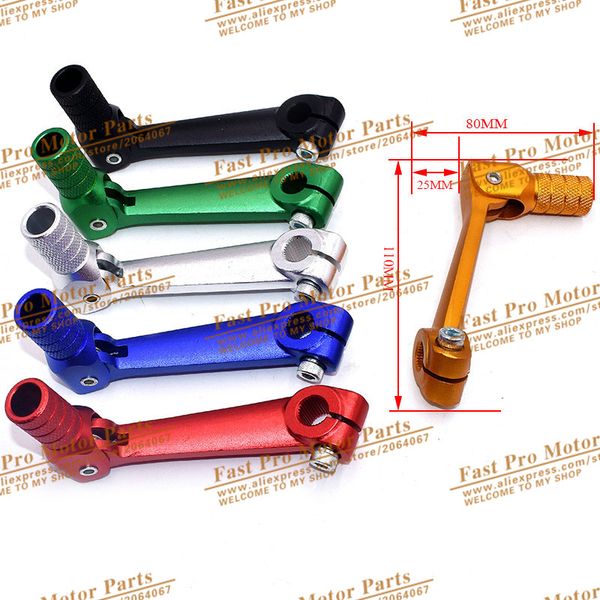 

folding aluminum gear shift lever gear shift lever fit for atv dirt bike pit bikes motorcycle motocross