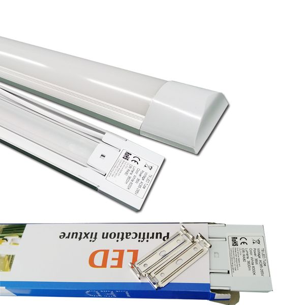 

2ft 3ft 4ft purification led batten tube light for indoor using home office supermarket surface mounted ceiling light