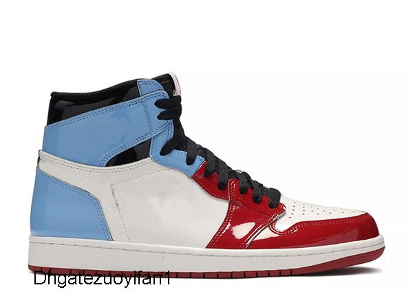 

with box 2019 mens basketball shoes sneakers 1s fearless for men fashion brand designer sports shoes blue red us7-13