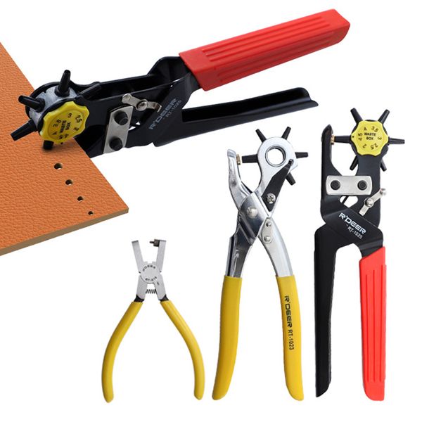 

household portable multifunctional manual leather punching pliers leather shoes belt suitcase plastic paper drill