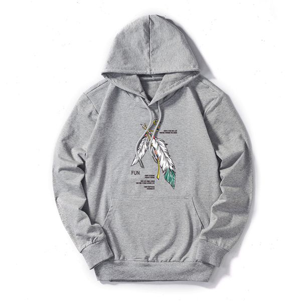 

fashion designer hoodies mens luxury sweatshirts men woman hoodies streerwear brand pullovers long sleeve feather printing highly quality, Black