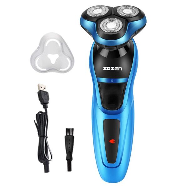 

electric shaver usb charging beard trimmer washable wet dry beard cutting machine multifunctional floating razor